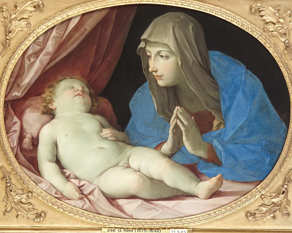 150-Madonna col Bambino addormentato-Kunsthistorisches Museum 